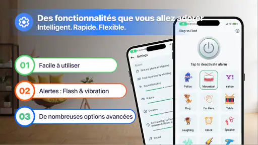 Applaudir Trouver Téléphone screenshot