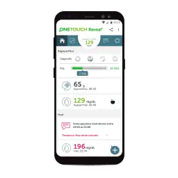 Appli OneTouch Reveal® screenshot
