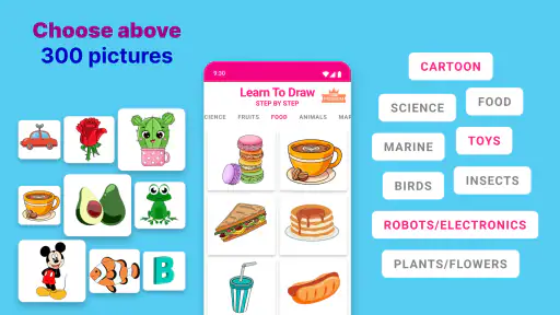 Apprendre à dessiner pas à pas screenshot