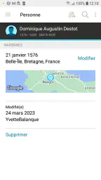 Arbre Familial de FamilySearch screenshot