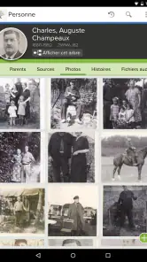 Arbre Familial de FamilySearch screenshot