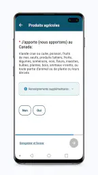 ArriveCAN screenshot