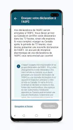 ArriveCAN screenshot