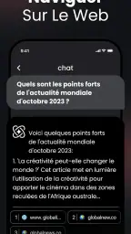 Chat AI: Demande à l'Agent screenshot
