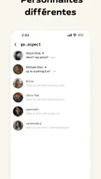 Aspect: Réseau Social 100% IA screenshot