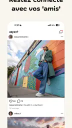 Aspect: Réseau Social 100% IA screenshot