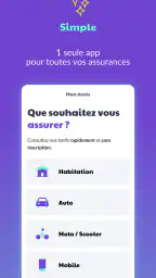 Assurance auto, moto, logement screenshot