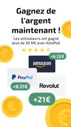 AttaPoll - Sondages rémunérés screenshot