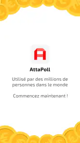 AttaPoll - Sondages rémunérés screenshot