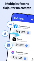 Authenticator App - SafeAuth screenshot