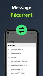 Auto Text: Message Automatique screenshot