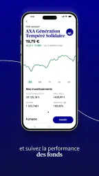 AXA Mon Epargne Entreprises screenshot