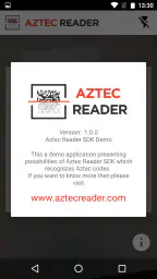 Aztec Reader Demo screenshot