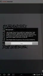 Aztec Reader Demo screenshot