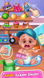 Baby Care & Babysitter Game screenshot