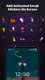 Battery Emoji Status Bar Icons screenshot
