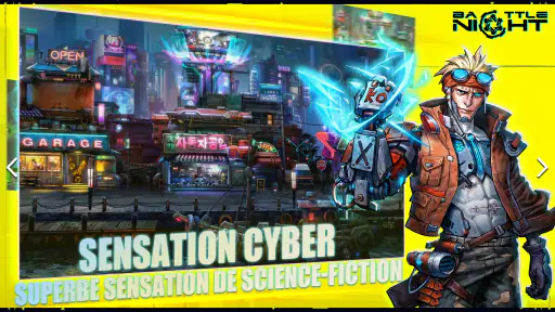 Battle Night: Cyberpunk RPG screenshot