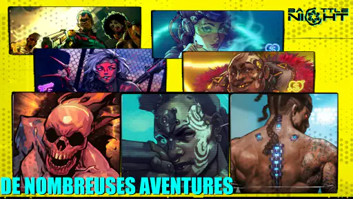 Battle Night: Cyberpunk RPG screenshot