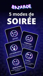 Bazarde · Jeu de soirée screenshot