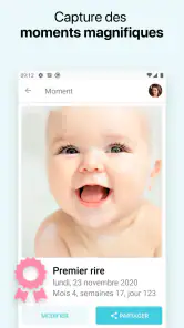 Bébé + | Suivi de croissance screenshot