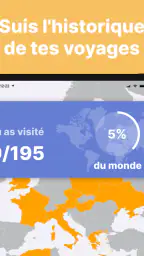 been: carte des pays visités screenshot