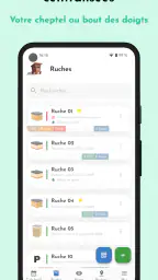 BeePerf - carnet de ruches screenshot
