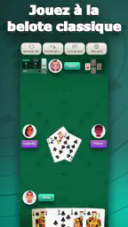Belote Hors Ligne Individuel screenshot