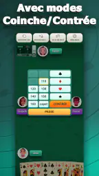 Belote Hors Ligne Individuel screenshot