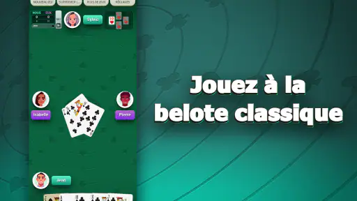 Belote Hors Ligne Individuel screenshot