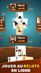 Belote - Rami Online HD screenshot
