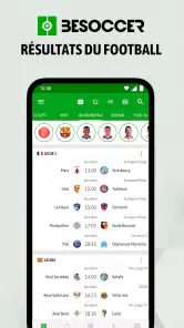 BeSoccer Résultats & Actu Foot screenshot