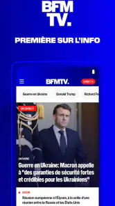 BFM : TV, news, radio en live screenshot
