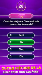 Bible Trivia - Quiz de Mots screenshot