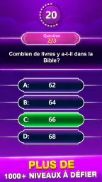 Bible Trivia - Quiz de Mots screenshot