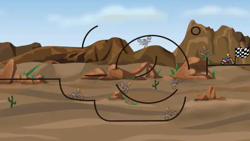Bike Stunt - TV screenshot