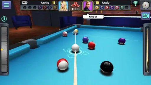 Billard 3D screenshot