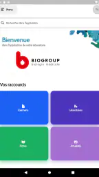 Biogroup screenshot
