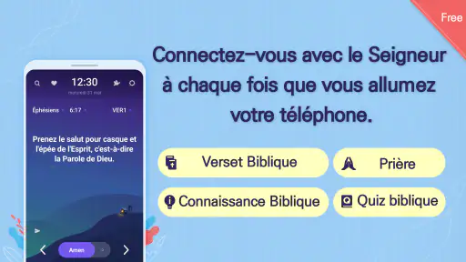 BitBible écran verrouilléAlarm screenshot