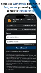 BitCloudFarm, BTC Cloud Mining screenshot