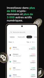 Bitpanda: Crypto et actions screenshot
