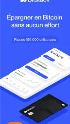 Bitstack : Épargner en Bitcoin screenshot
