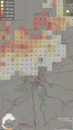 Blitzortung Lightning Monitor screenshot
