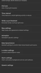Blitzortung Lightning Monitor screenshot