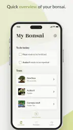 Bonsai Care App screenshot