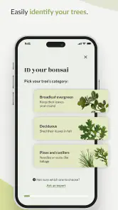 Bonsai Care App screenshot
