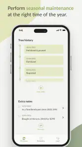 Bonsai Care App screenshot