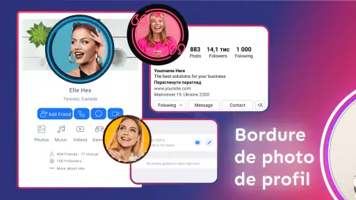 Bordure de photo de profil screenshot