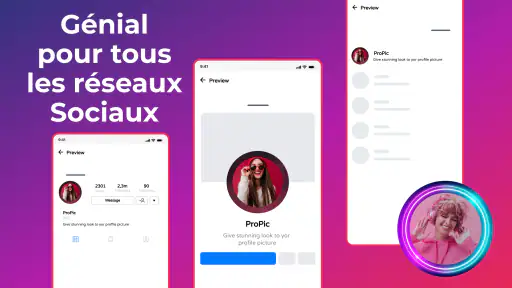 Bordure de photo de profil screenshot