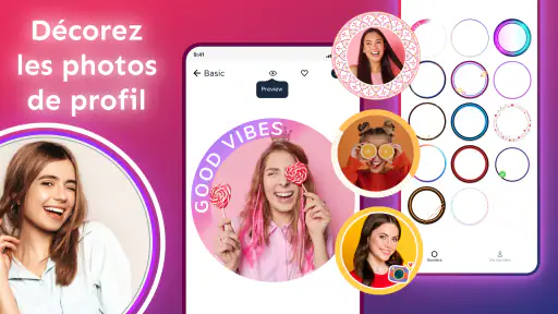 Bordure de photo de profil screenshot