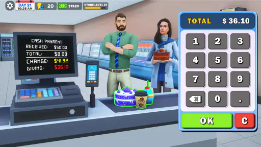 boulangerie supermart sim screenshot